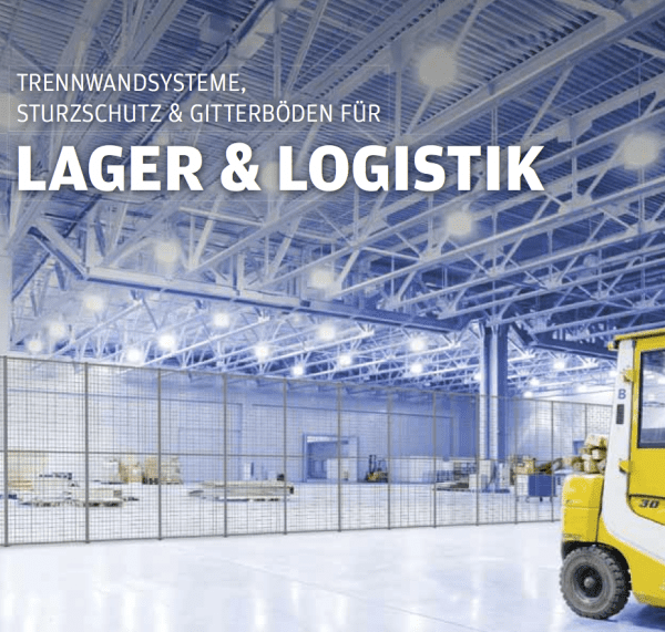 Gittertrennwände für Lager und Logistik